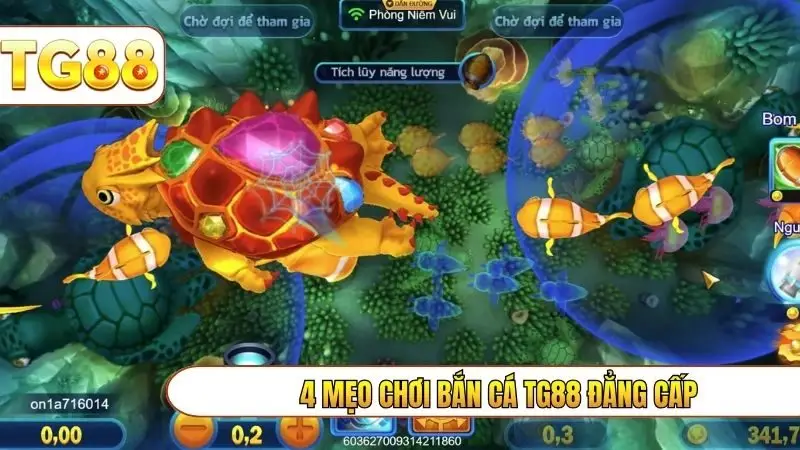 4 mẹo chơi bắn cá TG88 đẳng cấp