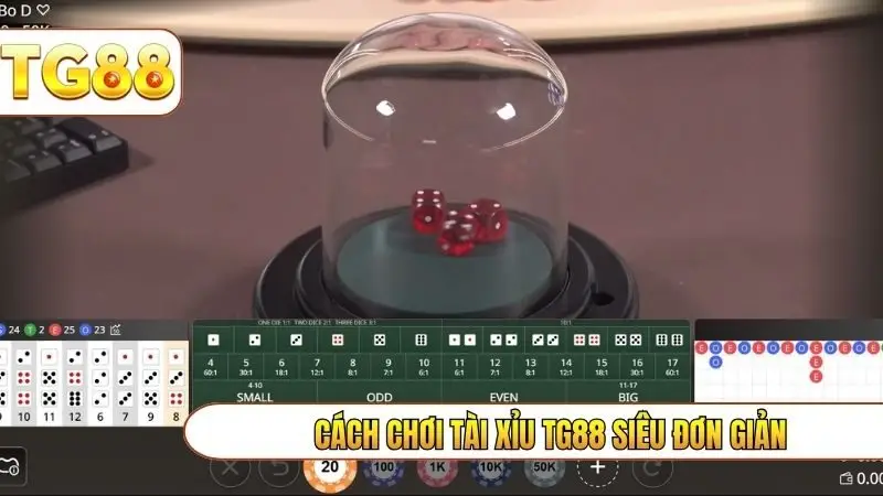 Cách chơi tài xỉu TG88 siêu đơn giản
