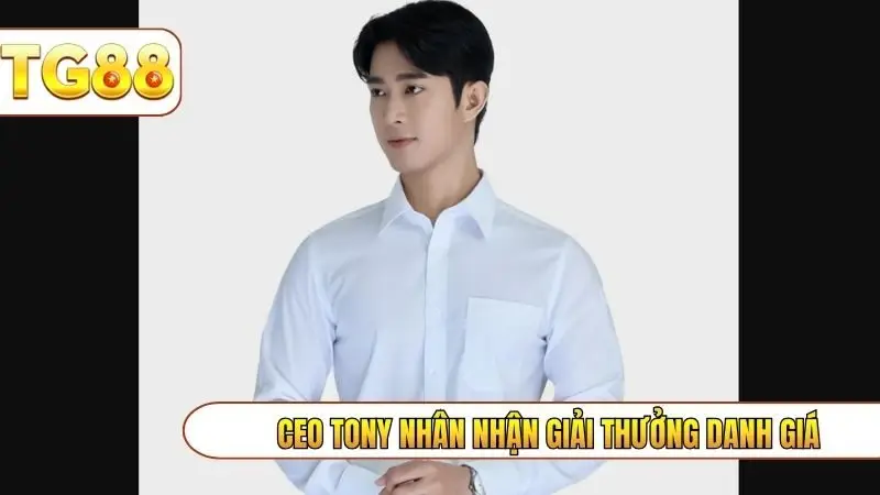 CEO Tony Nhân nhận giải thưởng danh giá