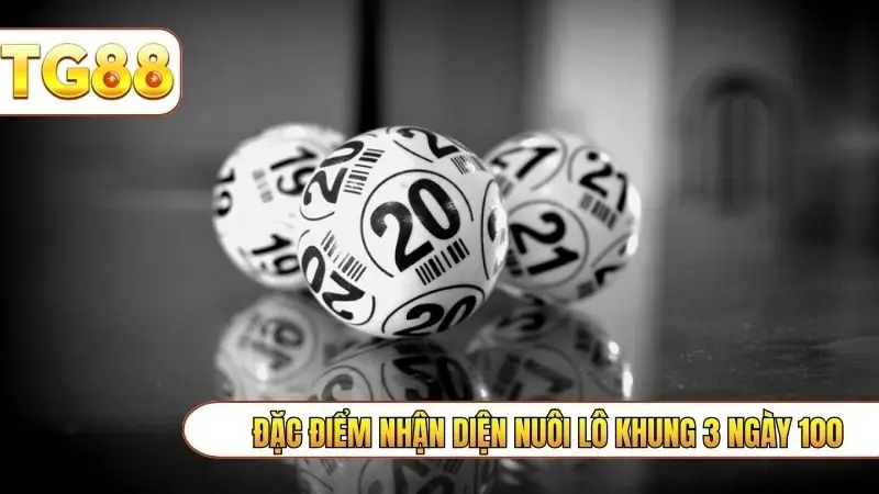 Đặc điểm nhận diện nuôi lô khung 3 ngày 100