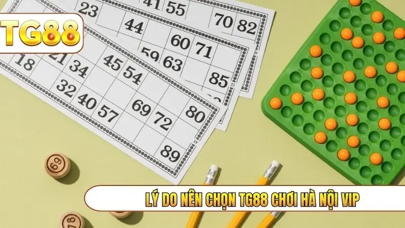 Lý do nên chọn TG88 chơi Hà Nội Vip